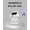 Üç Modlu Güneş Enerjili Duvar Lambası 1800mAh Bataryalı ve Hareket Sensörlü