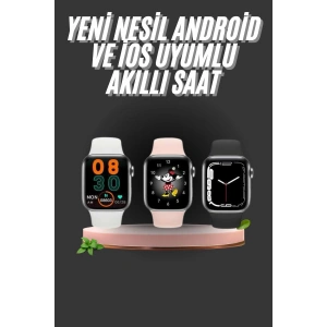 1.83 İnç Akıllı Saat Android ve İOS Uyumlu Çağrı Cevaplayabilen Adımsayar GPS Takibi