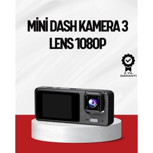 3 Kameralı DVR Araç Kamerası – Tam Güvenlik, Tam Kapsama