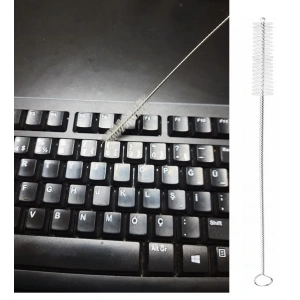 3 Lü Pratik Fırça  Esnek Bükülebilir Klavye Mouse Arası Temizlik Fırçası