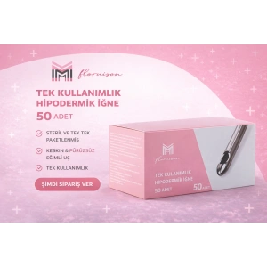 30G X 25MM Dolgu Kanülü Steril Uç 50 Adet 1 Kutu