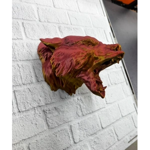 3D Jaguar Figürü Duvar Süsü