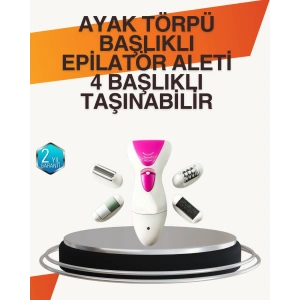 4 Fonksiyonlu Epilasyon ve Tırnak Bakım Makinesi