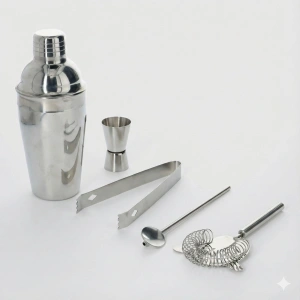 5 Parça Kokteyl Hazırlama Seti 550 Ml