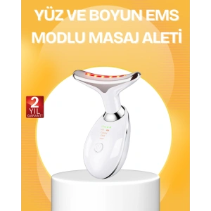 7 Renk LED Işık Terapili Cilt Bakım Cihazı USB Şarjlı