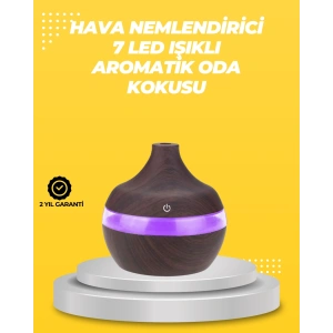 7 Renk LED Işıklı Ultrasonik Aroma Difüzör 300 ml
