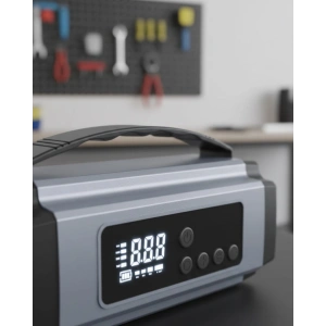 Acil Durumlar İçin Çok Fonksiyonlu Araç Akü Takviyesi Hava Kompresörü ve Güç Kaynağı