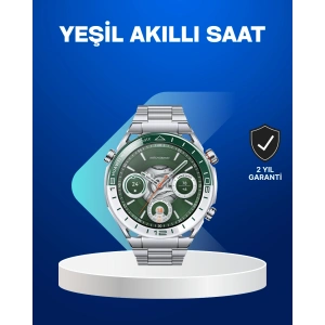 Akıllı Saat Amoled Ekranlı Harita Gösterimli Sağlık ve Spor Takipli