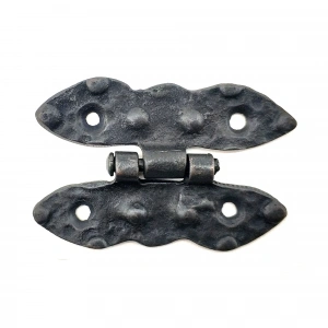 Antika Tarz Dekoratif Pirinç Bodur Menteşe - 75x50 mm, Oksit