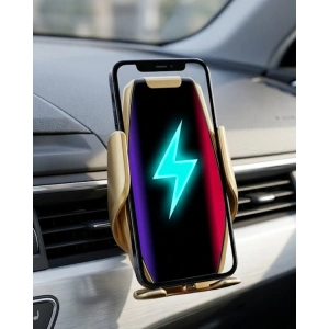 Araç Havalandırma Telefon Tutucu Kablosuz Şarj Destekli Akıllı Sensörlü
