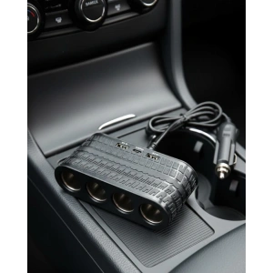 Araç İçi Güç Dağıtıcı 4 Çakmaklık 2 USB 1 Type C Şarj Ünitesi