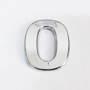 Cemax O Harfi  3,75 cm Krom Yapışkanlı