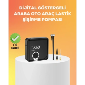 Çok Fonksiyonlu Akıllı Lastik Şişirme Cihazı