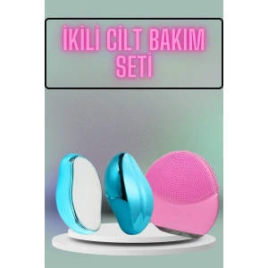 Crystal Eraser Epilasyon Aleti ve Titreşimli Yüz Temizleme Masaj Aleti