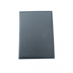 Deri Ruhsat Kabı Kılıf Siyah