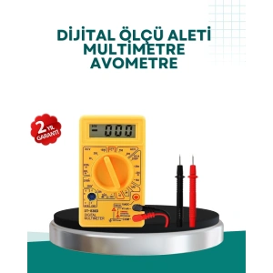 Elektrik Ölçüm Cihazı Dijital Multimetre 10 Amper Destekli