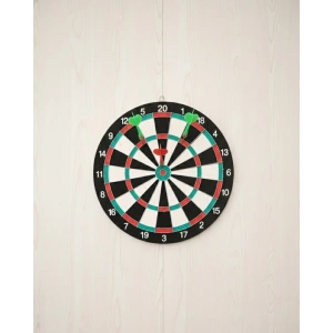 Ev ve Oyun Alanları İçin 15 İnç Dart Tahtası 4 Dart Oku Dahil