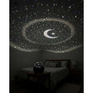 Fişli Yıldız Projektör Gece Lambası Müzikli