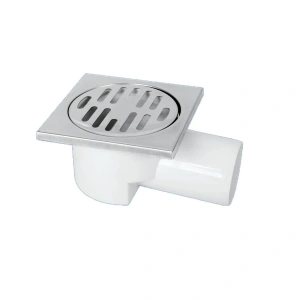 Gama Melez Yer Süzgeci 50 mm Yandan Çıkışlı 10x10 cm