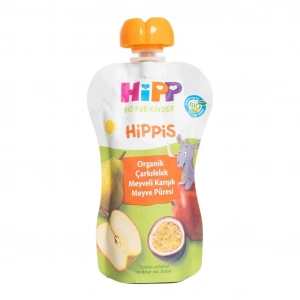 Hipp Organik Çarkıfelek Meyveli Karışık Meyve Püresi 100 Gr