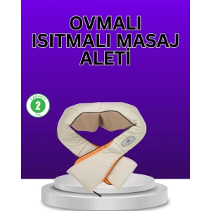 Isıtma Fonksiyonlu Ovmalı Boyun Omuz ve Vücut Masaj Cihazı Rahatlatıcı