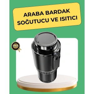 Isıtma Soğutma Özellikli Araç Bardaklığı Çakmak Girişli Akıllı