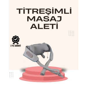 Kablosuz Boyun ve Omuz Masaj Aleti | Isıtmalı ve Yoğurmalı