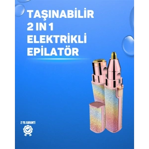 Kaş ve Yüz Epilation Aleti – Kolay Kullanımlı, Portatif Shaver USB Şarjlı