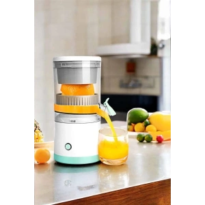 Katı Meyve Sıkacağı Taşınabilir USB Şarjlı Pratik Paslanmaz Çelik Bıçaklı