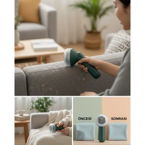 Kazak Battaniye ve Perde İçin Tüy Alma Cihazı