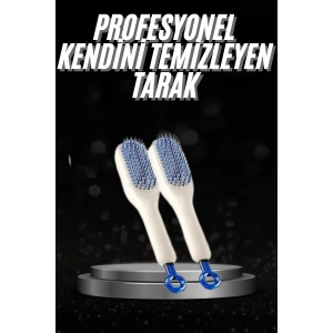Kendi kendini Temizleyebilen Hijyenik Saç Fırçası Anti-Statik Teknolojisi