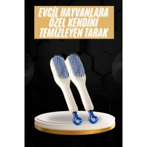 Kolay Temizlenen Fırçası Evcil Hayvanlara Özel Tüy Temizleme