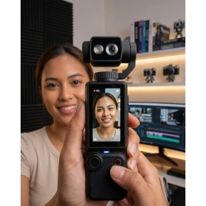 Kompakt 4K Vlog Kamera 2.0 IPS Ekran Otomatik Odaklama ve Stereo Ses Kayıtlı