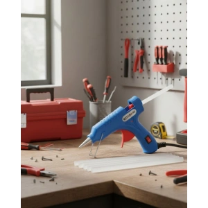 Kompakt ve Hafif 20W Silikon Tabancası 7.5 mm Silikon Uyumlu 5 Adet Hediye Silikon