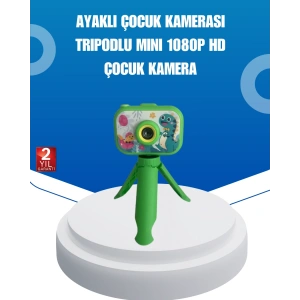 Kreatif Vlog Kamerası – 3-12 Yaş İçin Güvenli ve Renkli Tasarım