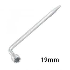 L Pipo Tip Tek Kol Çelik Bijon Anahtarı 19mm