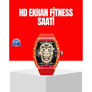 Manyetik Şarjlı Akıllı Saat iOS Android Uyumlu