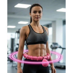 Masajlı Akıllı Hula Hoop Ayarlanabilir Fitness Çemberi