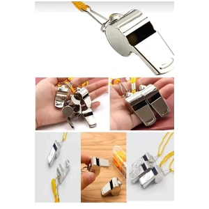 Metal Düdük - Hakem Düdüğü - Deprem Düdüğü - Kamp Düdüğü 5 Adet