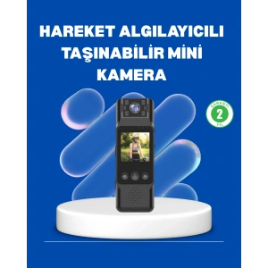 Mini Kamera 1080P Full HD Döner Lens Taşınabilir