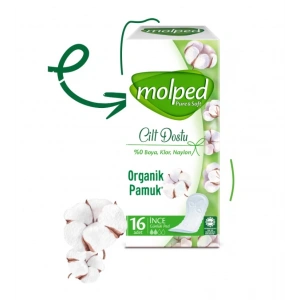 Molped Pure&Soft İnce Günlük Ped 16 Adet