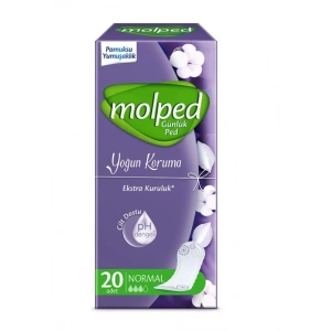 Molped Yoğun Koruma Günlük Ped 20 Adet