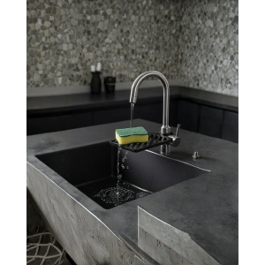 Musluğa Monte Sünger Organizeri Hijyenik Drenajlı Pratik Tasarım