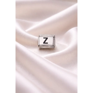 Nomination Bileklik Uyumlu Z Harfi Charm – Paslanmaz Çelik Harf Modül – Kişiye Özel Bileklik Aksesuarı