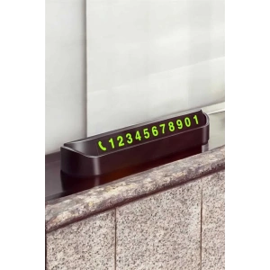 Numaralık Araç İçi Araba Araç Park Numaratör Telefon Numarası Yazma