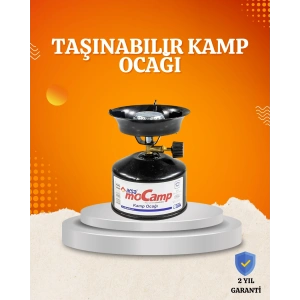 Outdoor Kamp Ocağı Seti Çakmak Gazlı Taşınabilir