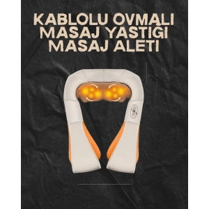 Ovmalı Isıtmalı Elektrikli Masaj Aleti – Boyun, Sırt, Bel, Omuz ve Bacak İçin Profesyonel Masaj Aleti