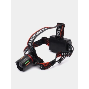 PeakStar PS-2910 Şarjlı Profesyonel Zoomlu Kamp Avcı Balıkçı Kafa Lambası Feneri