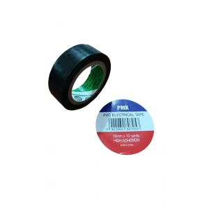 Pmx İzole Bant Elektrik Kablo Bantı 19mm x 10m Siyah