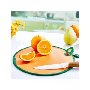 Portakal Figürlü Kaydırmaz Kesme Tahtası Doğrama Panosu